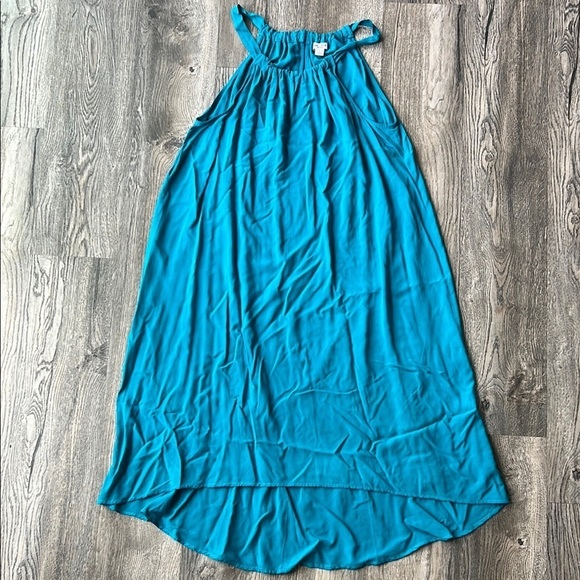 Splendid Dresses & Skirts - Splendid Dress Blue Green Flowy Maxi Dress Size Medium Sleeveless